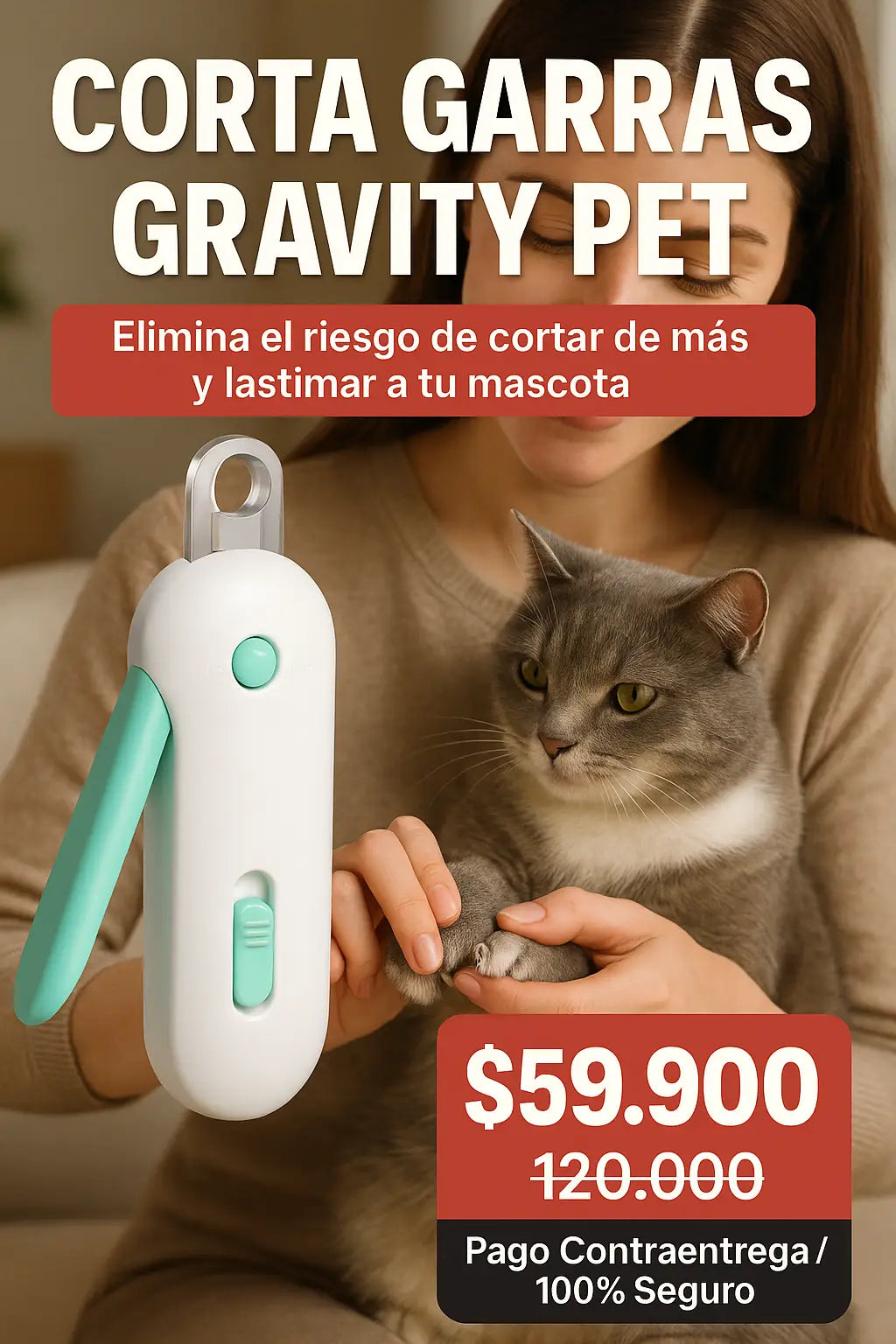 Corta Garritas Pet Gravity